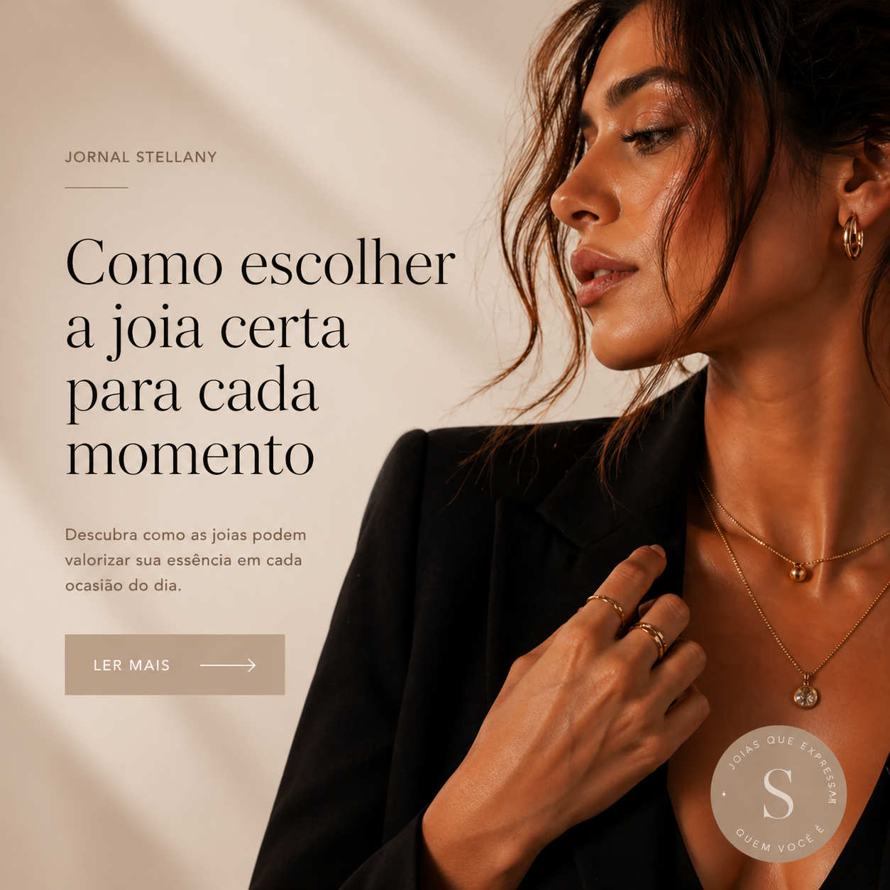 Como escolher a joia certa para cada momento