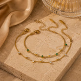 Pulseira Delicada Dourada com Zircônias