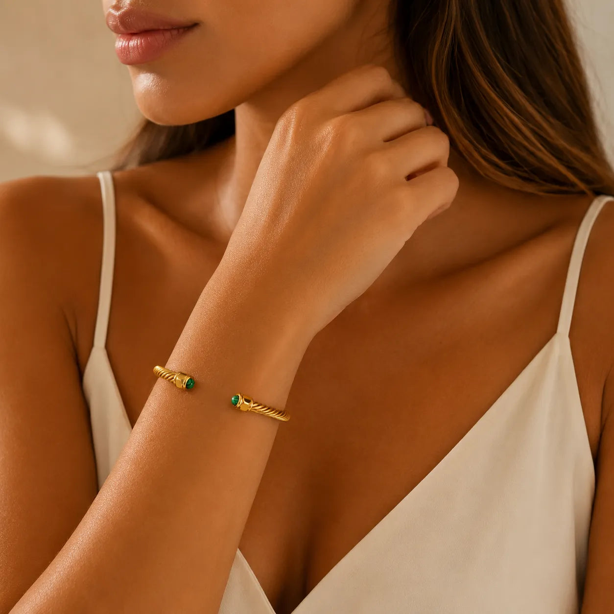 Bracelete Monaco Banhado Ouro 18k