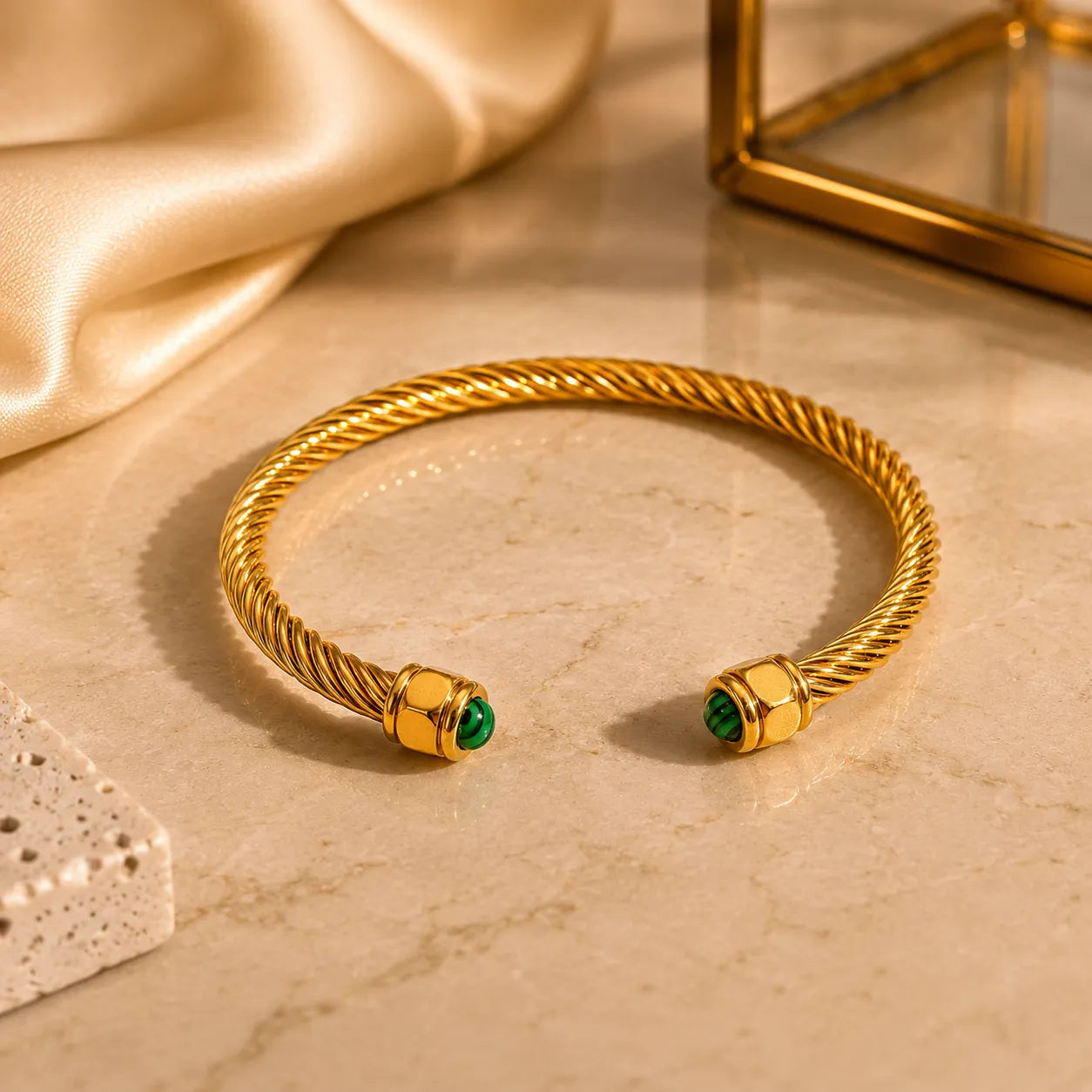 Bracelete Monaco Banhado Ouro 18k