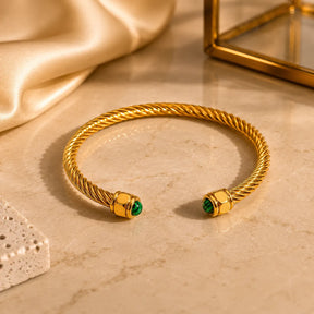Bracelete Monaco Banhado Ouro 18k