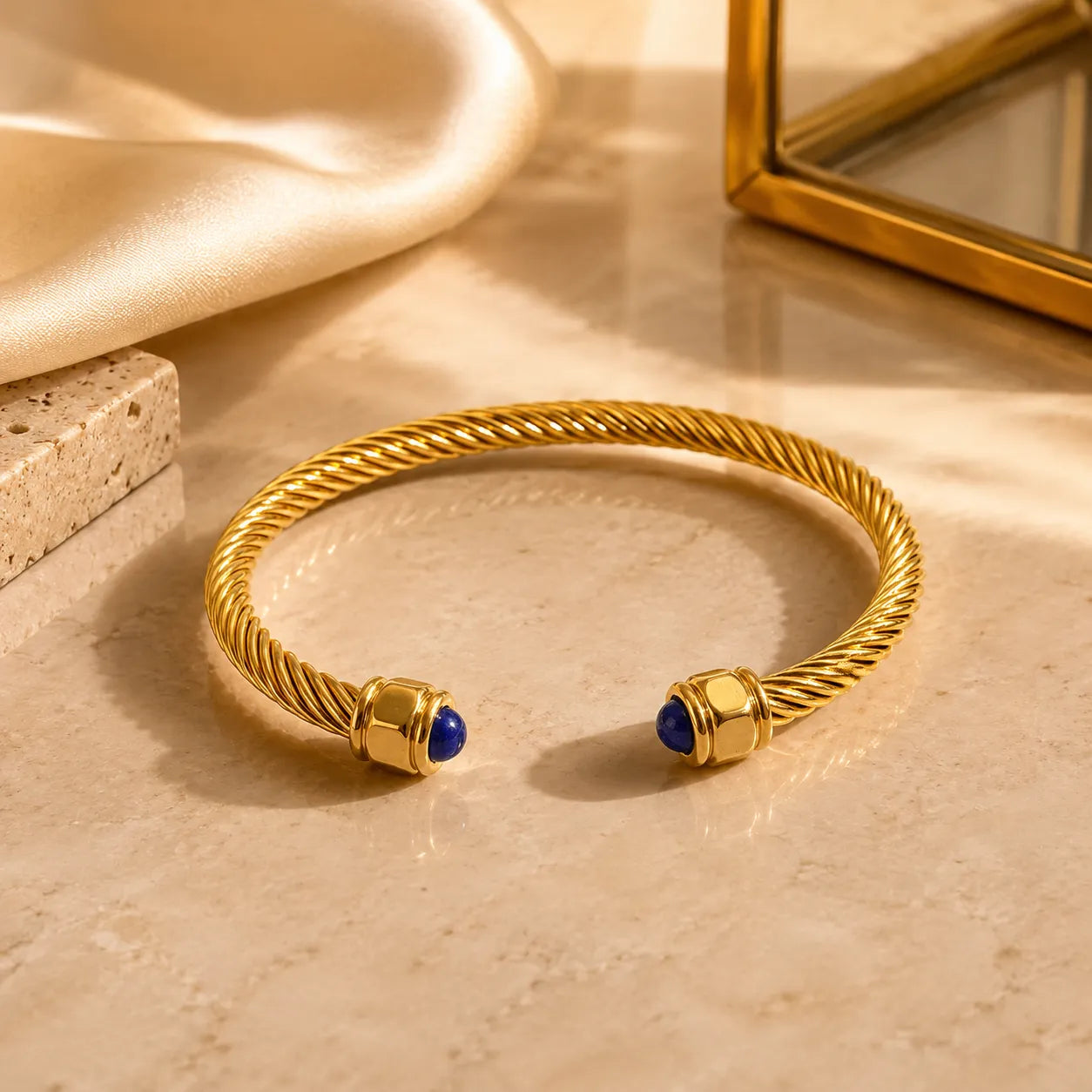 Bracelete Monaco Banhado Ouro 18k