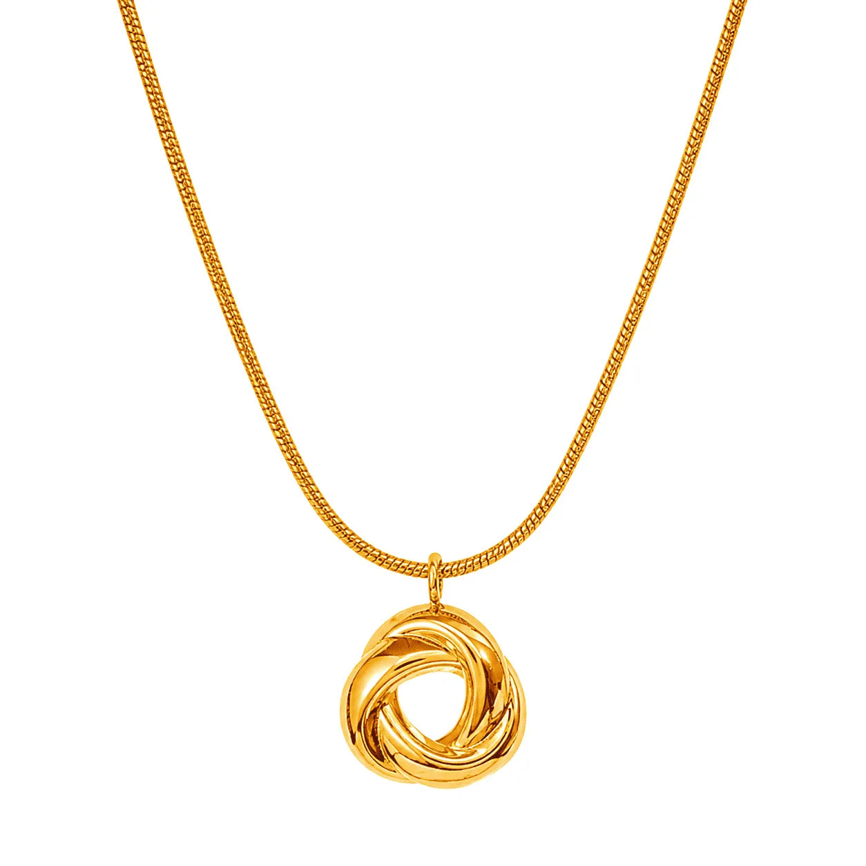 Colar Nó Dourado Elegance