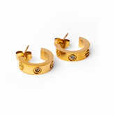 Brinco de Argola Banhado Ouro 18k
