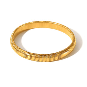 Bracelete Elástico Banhado Ouro 18k