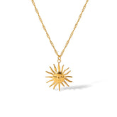 Colar Dourado Sunrise