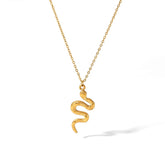 Colar Dourado Mamba