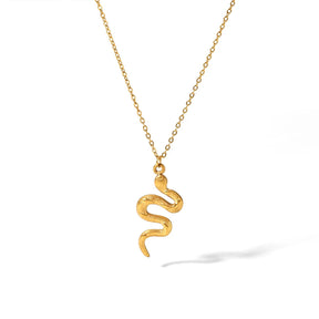 Colar Dourado Mamba