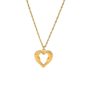 Colar Dourado Heartless